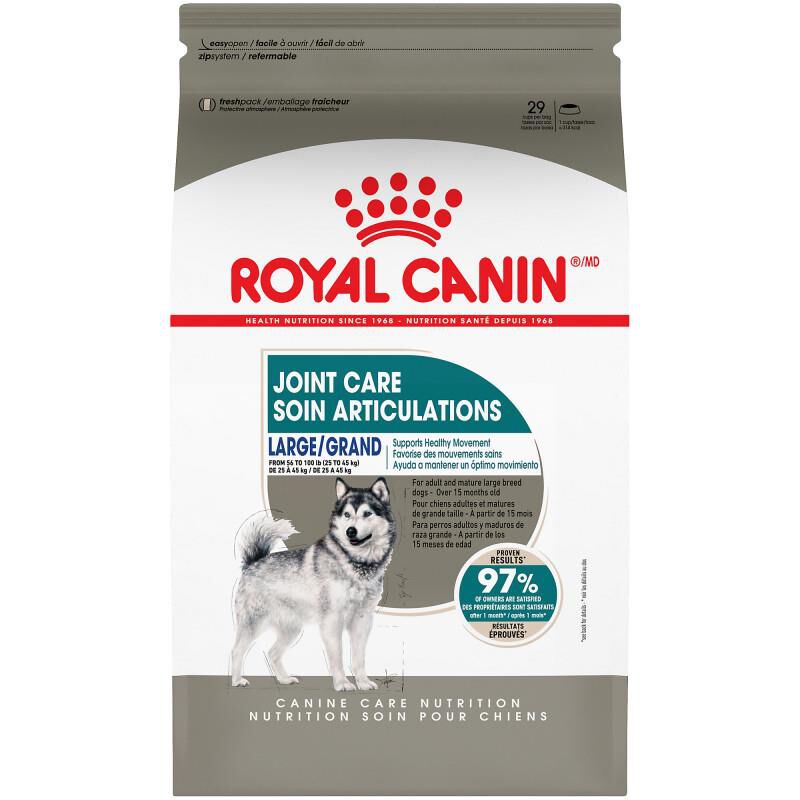 Royal Canin Canine Care Nutrition Adult Large Joint Care Dry Dog Food, 30 lb bag