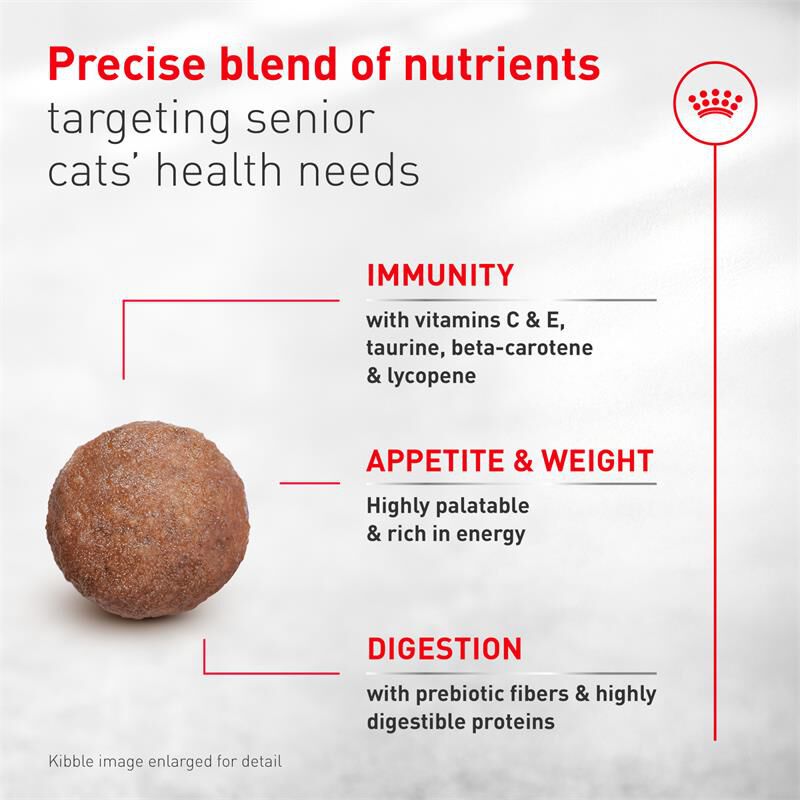 Royal Canin Health Nutrition Aging 11+ Senior Dry Cat Food, 6 lb bag