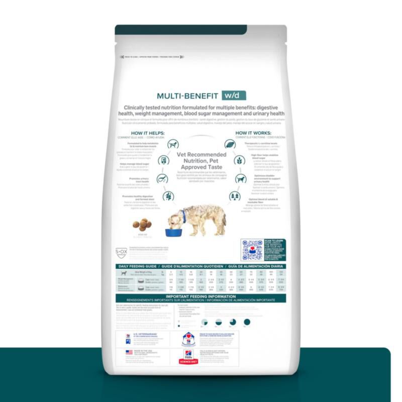 Hill's Prescription Diet w/d Multi-Benefit Digestive/Weight