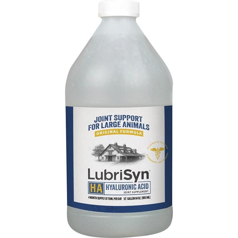 LubriSyn HA Pet & Equine Joint Formula Supplement, 64 oz