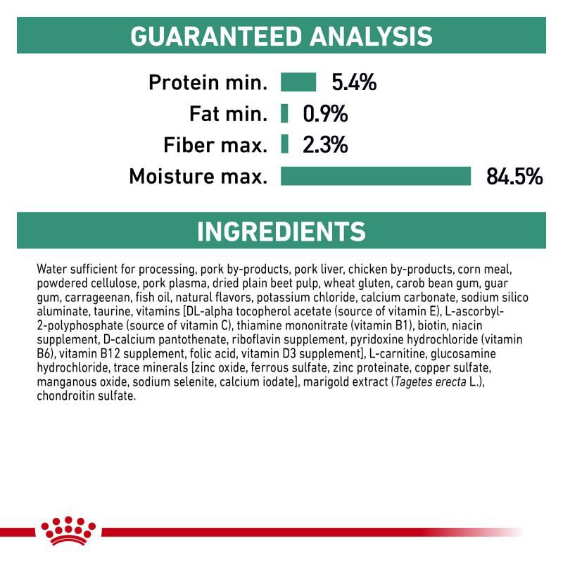 Royal Canin Veterinary Diet Adult Satiety Support Weight Management Loaf in Sauce Canned Dog Food, 24 x 13.5 oz cans