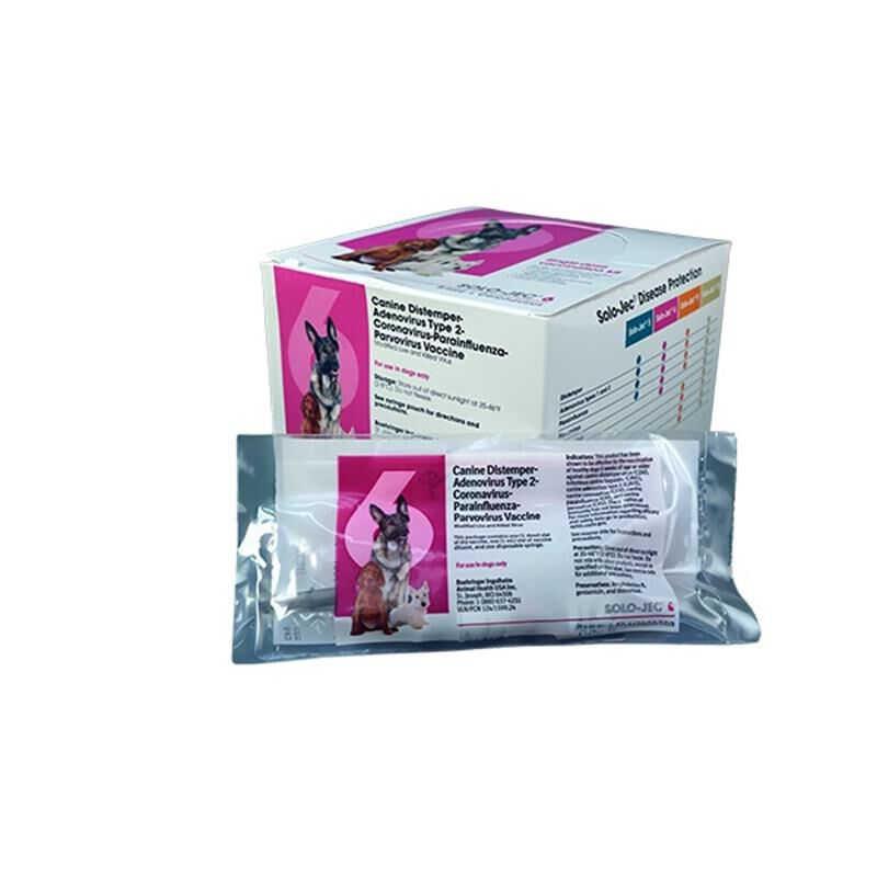 Canine Solo Jec 6 Vaccine, 1 ds w/syringe