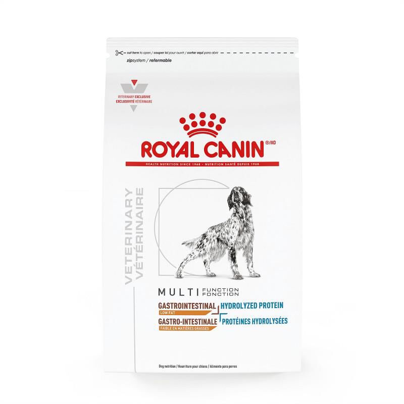 Royal Canin Veterinary Diet Adult Multifunction Gastrointestinal Low Fat + Hydrolyzed Protein Dry Dog Food, 9.9 lb bag