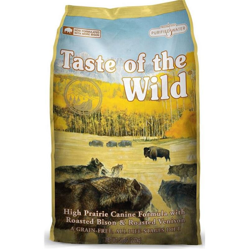 Taste of the Wild High Prairie Canine Formula w/Roasted Bison and Venison, 14 lbs