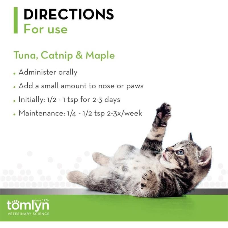 Tomlyn Laxatone Hairball Remedy Gel for Cats Catnip Flavored, 4.25 oz