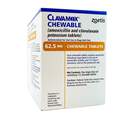 Clavamox Chewable Tablet, 62.5 mg