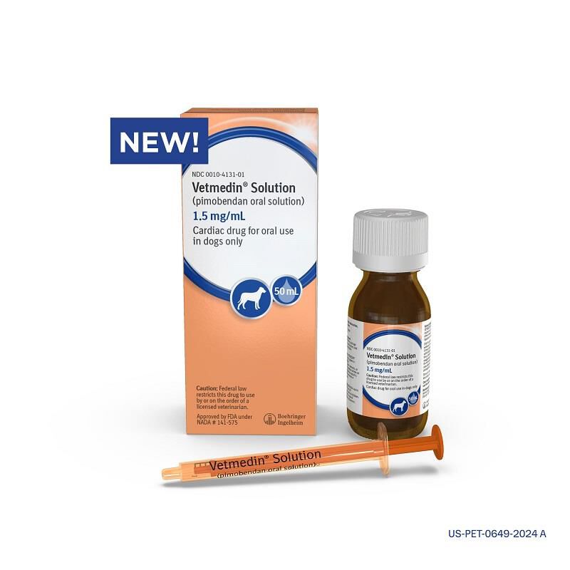 Vetmedin Solution 1.5 mg/ml for Dogs, 50 ml