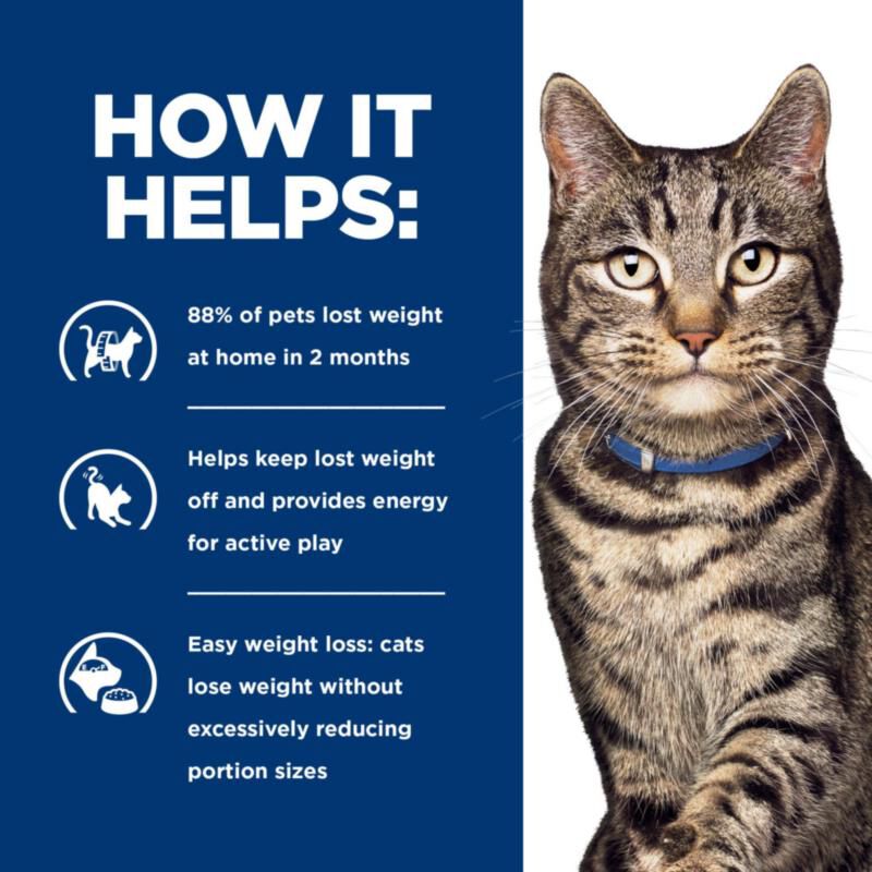 Hill's Prescription Diet Metabolic Weight Management Vegetable & Chicken Stew Wet Cat Food, 24 x 2.9 oz cans