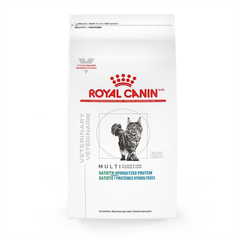 Royal Canin Veterinary Diet Adult Multifunction Satiety + Hydrolyzed Protein Dry Cat Food, 7 lb bag