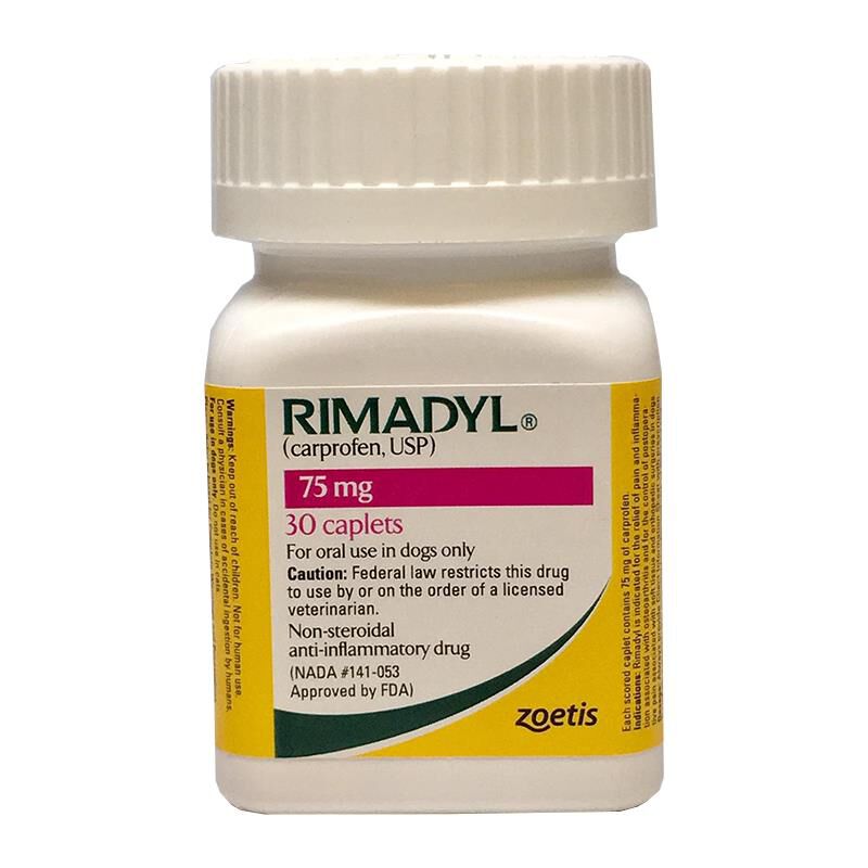Rimadyl Caplets 75 mg 30 Ct.