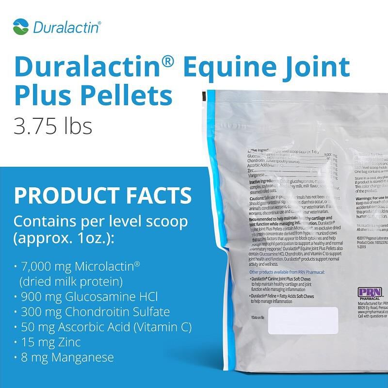 Duralactin Equine Joint Plus Pellets, 3.75 lbs