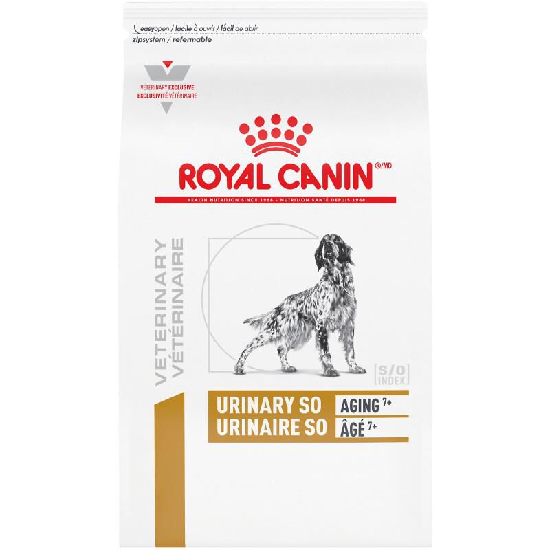 Royal Canin Veterinary Diet Adult Urinary SO Aging 7+ Dry Dog Food, 6.6 lb bag