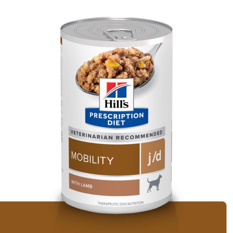 Hill's Prescription Diet j/d Joint Care with Lamb Canned Dog Food, 12 x 13 oz cans