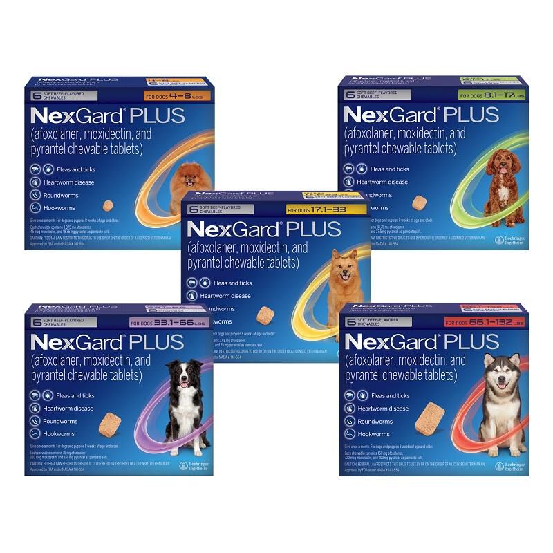 Nexgard plus chewables for dogs