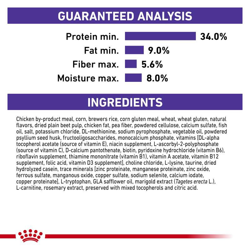 Royal Canin Veterinary Diet Adult Calm Dry Cat Food, 8.8 lb bag