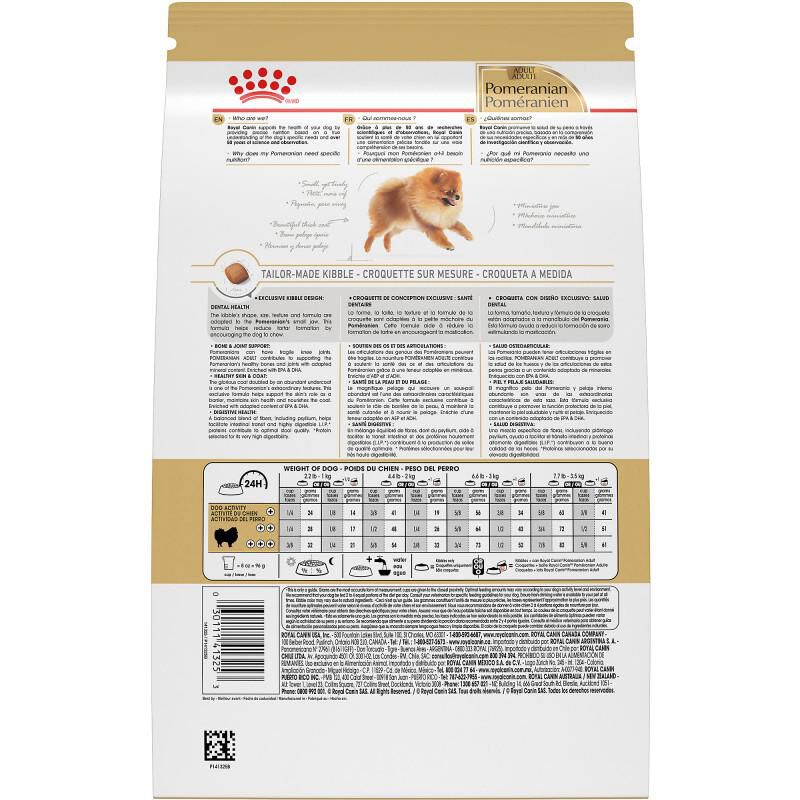 Royal Canin Breed Health Nutrition Pomeranian Adult Dry Dog Food