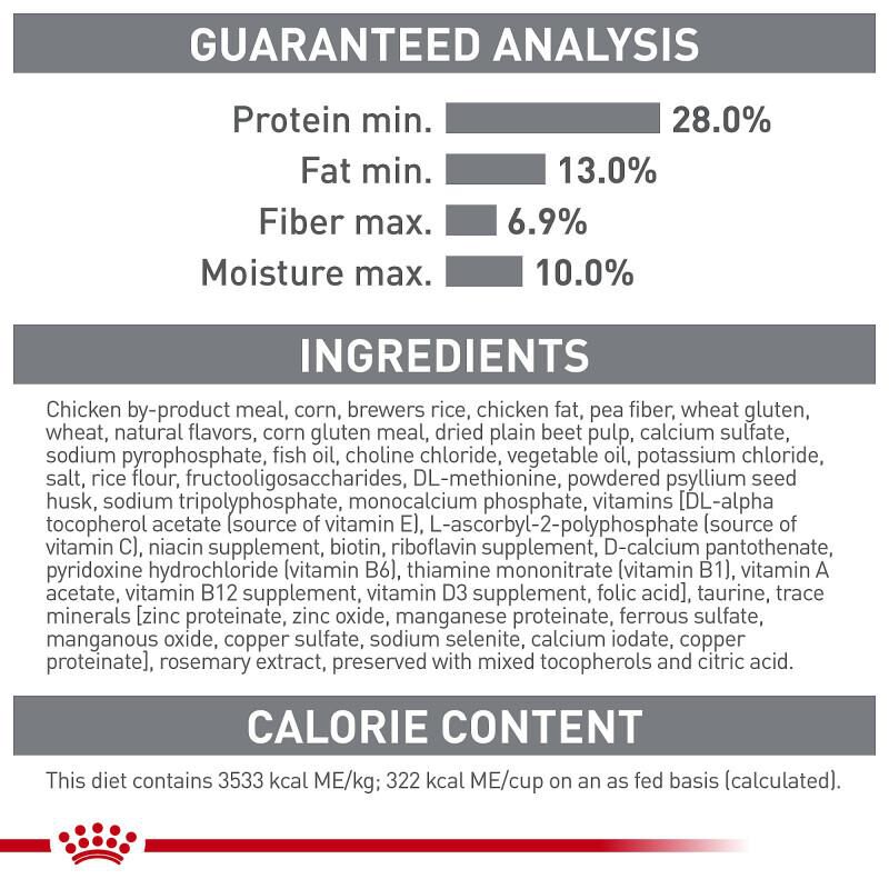 Royal Canin Feline Care Nutrition Adult Dental Care Dry Cat Food, 3 lb bag