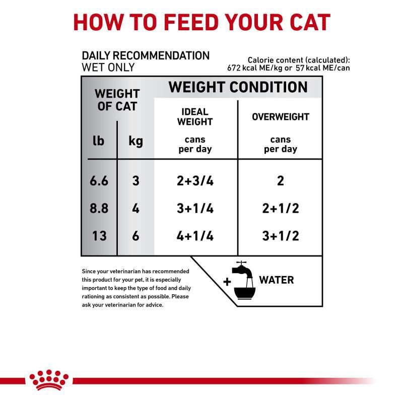 Royal Canin Veterinary Diet Adult Glycobalance Thin Slices in Gravy Canned Cat Food, 24 x 3 oz cans