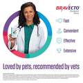 Bravecto Chewable Tablets 9.9-22 lbs Orange, 250 mg 1 chewable, 3 month acting