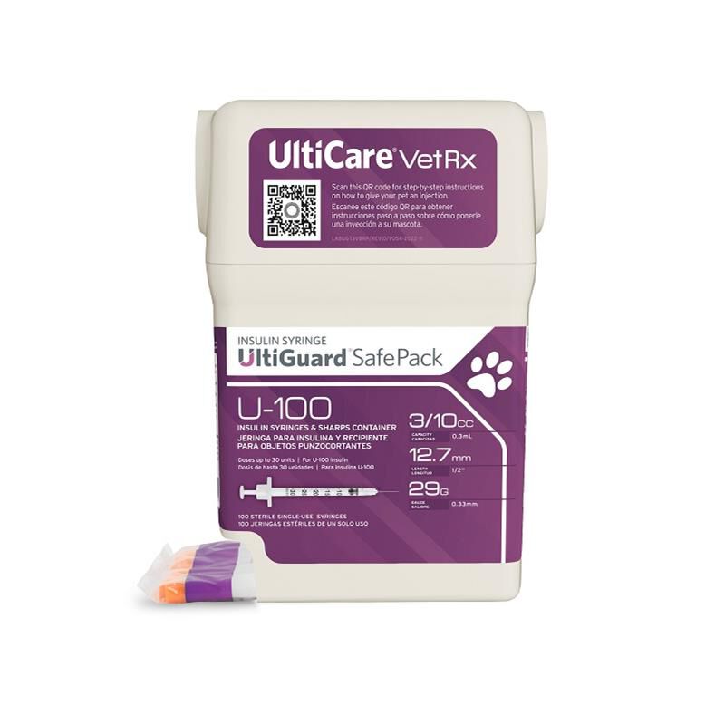 Ultiguard U 100 Insulin Syringes Medical Supplies Allivet