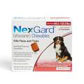 NexGard Chewable for Dogs 60.1-121lbs, 6 Month Supply