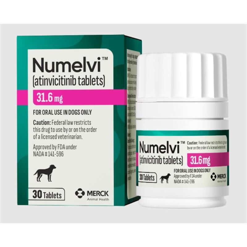 Numelvi (atinvicitinib tablets) for Dogs 31.6 mg 30 Ct.