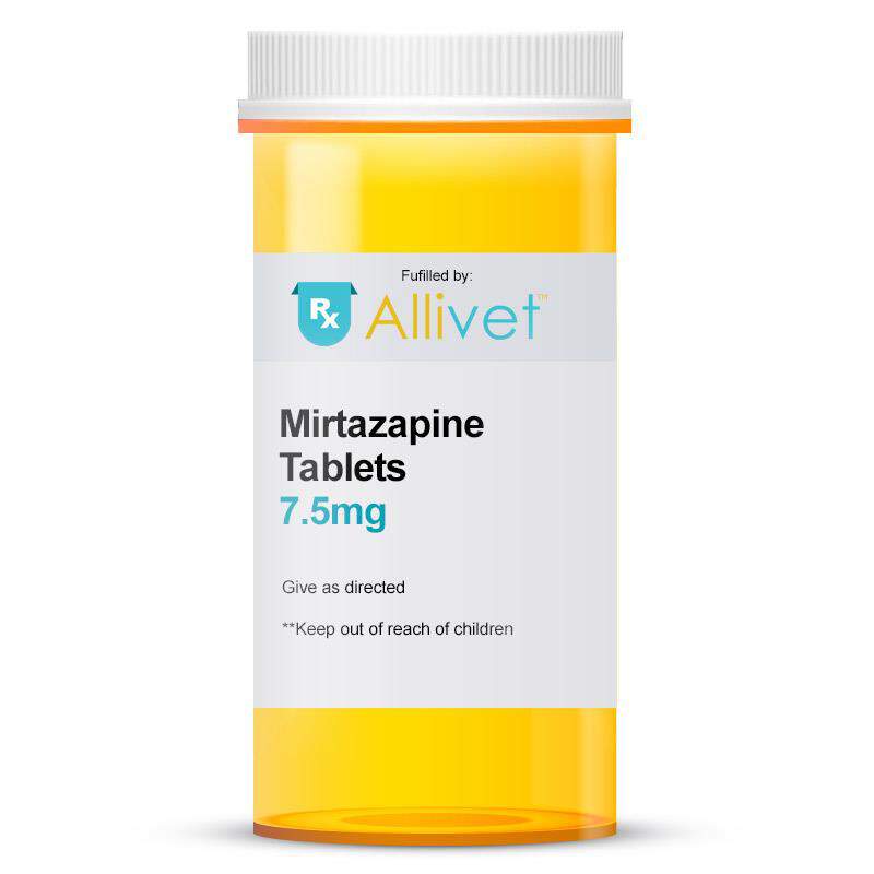 how long for mirtazapine to work dog