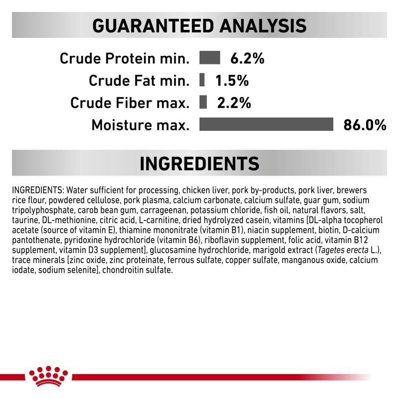 Royal Canin Veterinary Diet Adult Multifunction Urinary SO + Satiety + Calm Loaf in Sauce Canned Cat Food, 24 x 5.1 oz cans