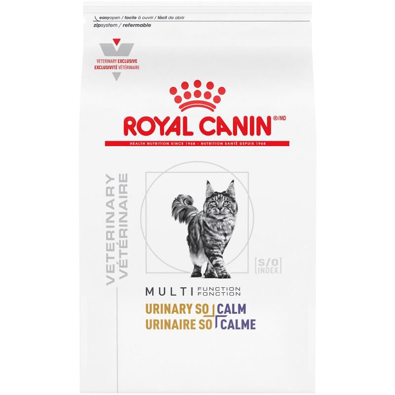 Royal Canin Veterinary Diet Adult Multifunction Urinary SO + Calm Dry Cat Food, 17.6 lb. bag