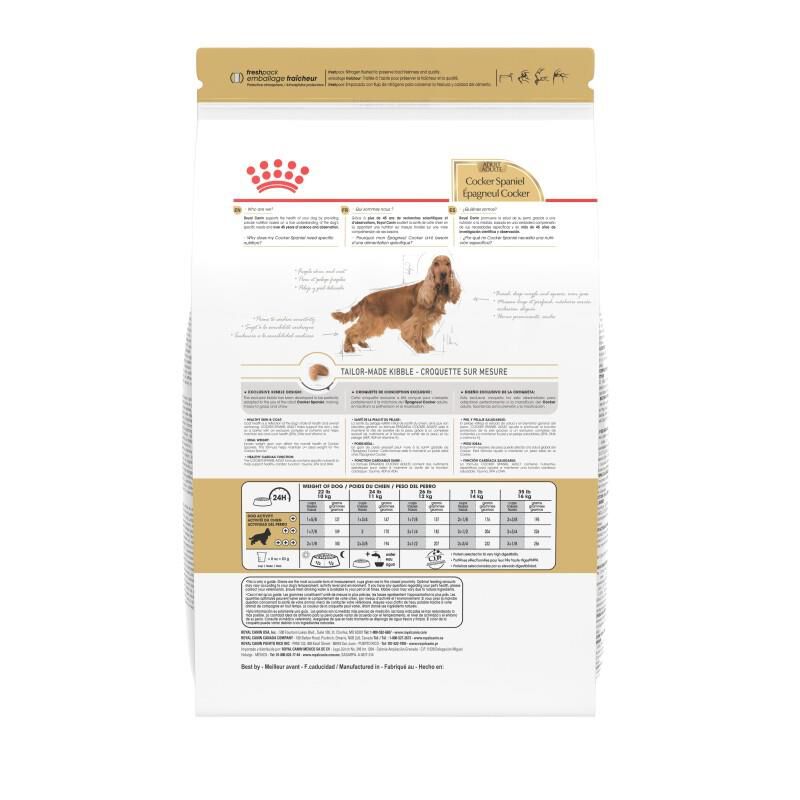Royal Canin Breed Health Nutrition Cocker Spaniel Adult Dry Dog Food