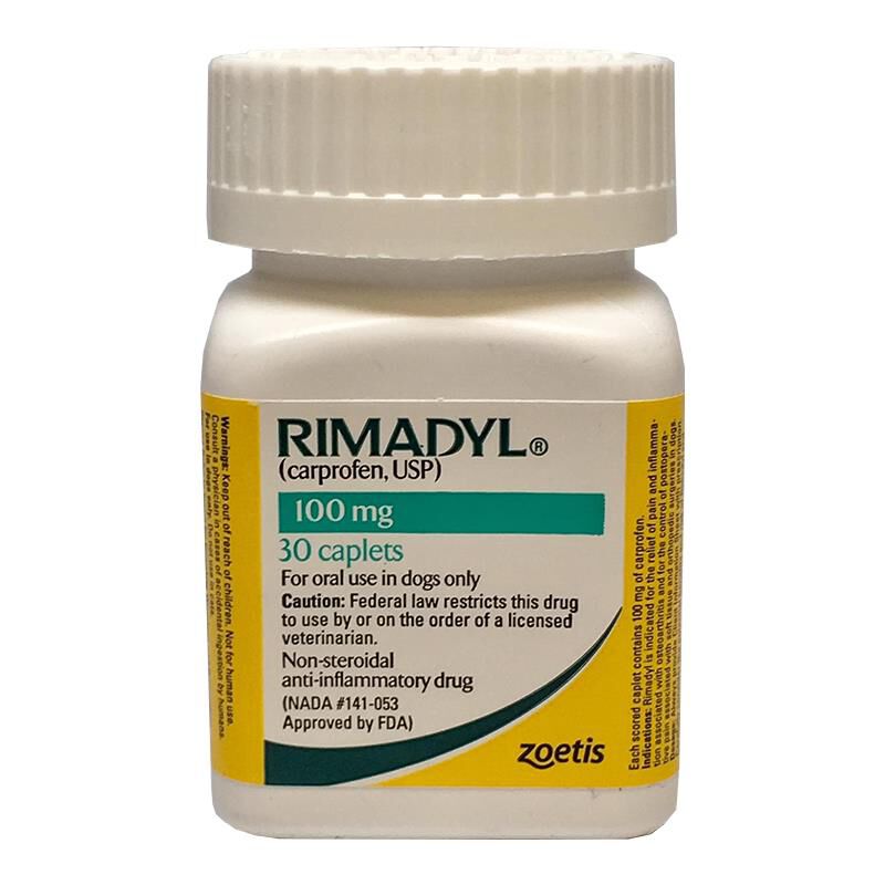 Rimadyl Caplets 100 mg 30 Ct.