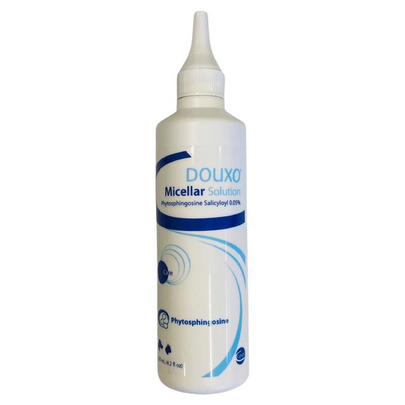 Douxo Micellar Solution + PS Cleanser for Dogs and Cats, 4.2 oz