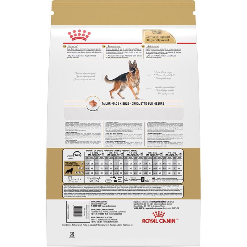 Royal Canin Breed Health Nutrition German Shepherd Adult Dry Dog Food