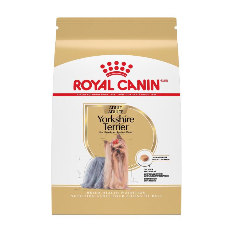 Royal Canin Breed Health Nutrition Yorkshire Terrier Adult Dry Dog Food, 2.5 lb bag