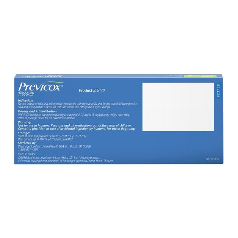 Previcox Chewable Tablets for Dogs 227 mg, 10 Ct.