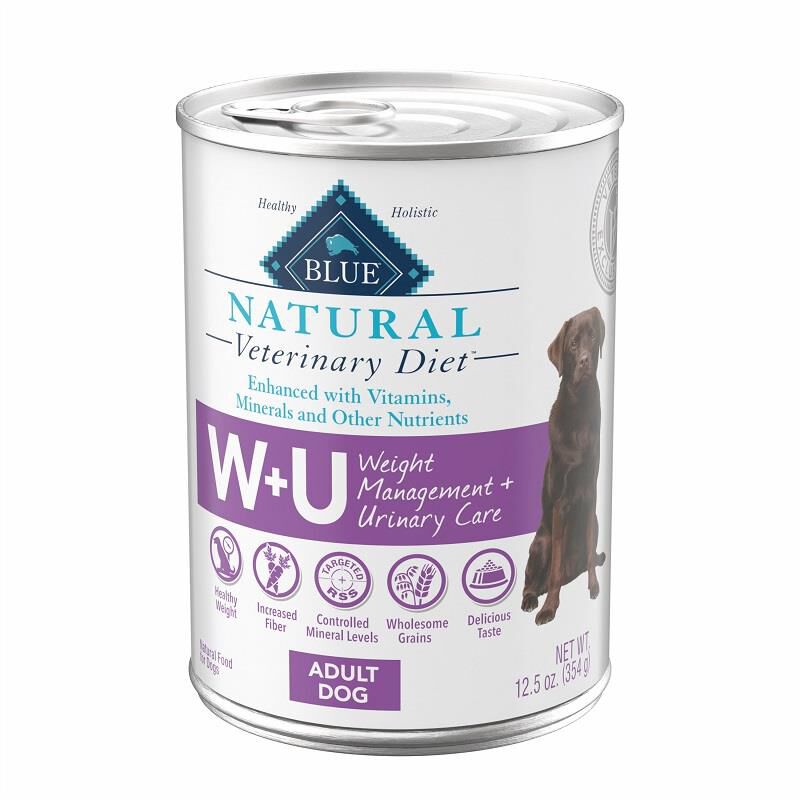 Blue Buffalo Natural Veterinary Diet W+U Weight Management + Urinary