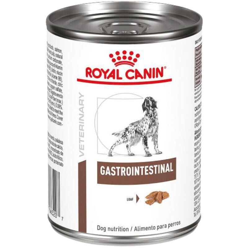 Royal Canin Veterinary Diet Adult Gastrointestinal Loaf Canned Dog Food, 24 x 13.5 oz cans