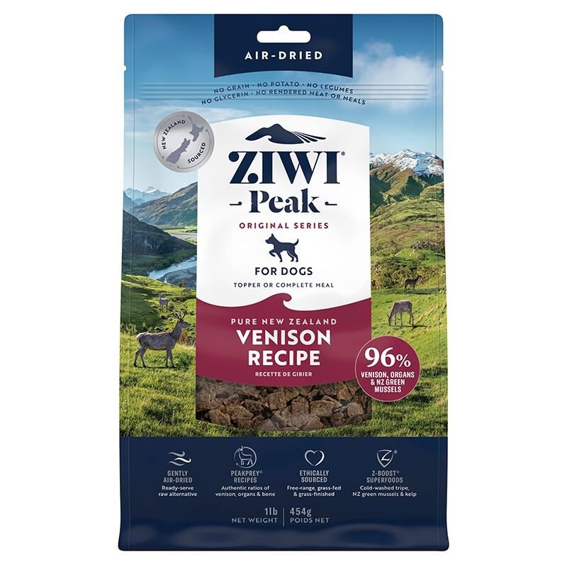 ZIWI Peak Venison Air-Dried Dog Food, 1 lb