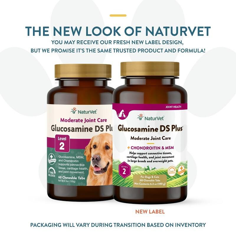 Order NaturVet Glucosamine DS Plus Level 2, 60 Tabs at best