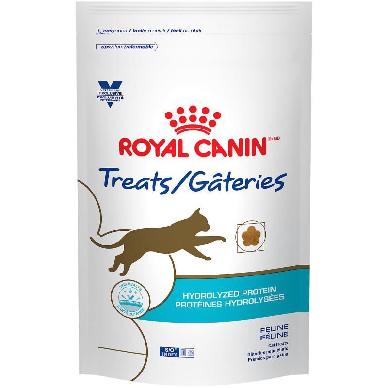 Royal Canin Veterinary Diet Adult Hydrolyzed Protein Cat Treats, 7.7 oz bag