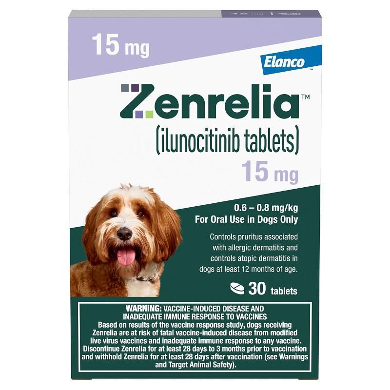 Zenrelia (ilunocitinib) Tablets for Dogs - Main Image