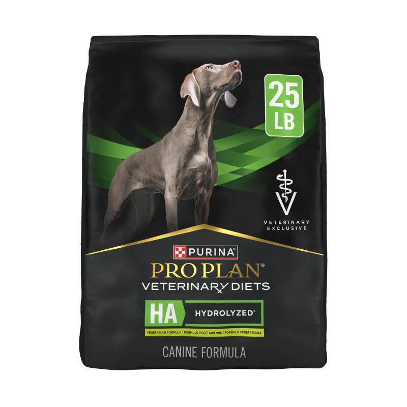 Purina Pro Plan Veterinary Diets HA Hydrolyzed Canine Vegetarian Formula, 25 lbs