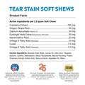 NaturVet Tear Stain Plus Lutein Soft Chews for Dogs and Cats 120 ct