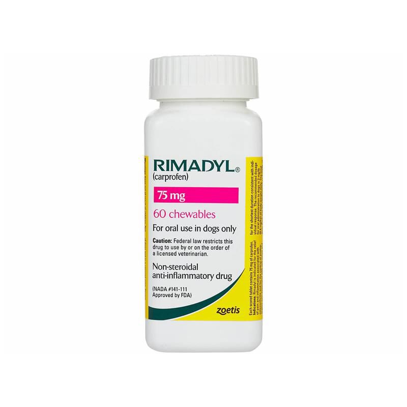 Rimadyl Chewables 75 mg 60 Ct.