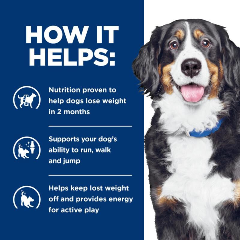 Hill's Prescription Diet Metabolic + Mobility, Weight + Joint Care Chicken Flavor Dry Dog Food, 8.5 lb bag