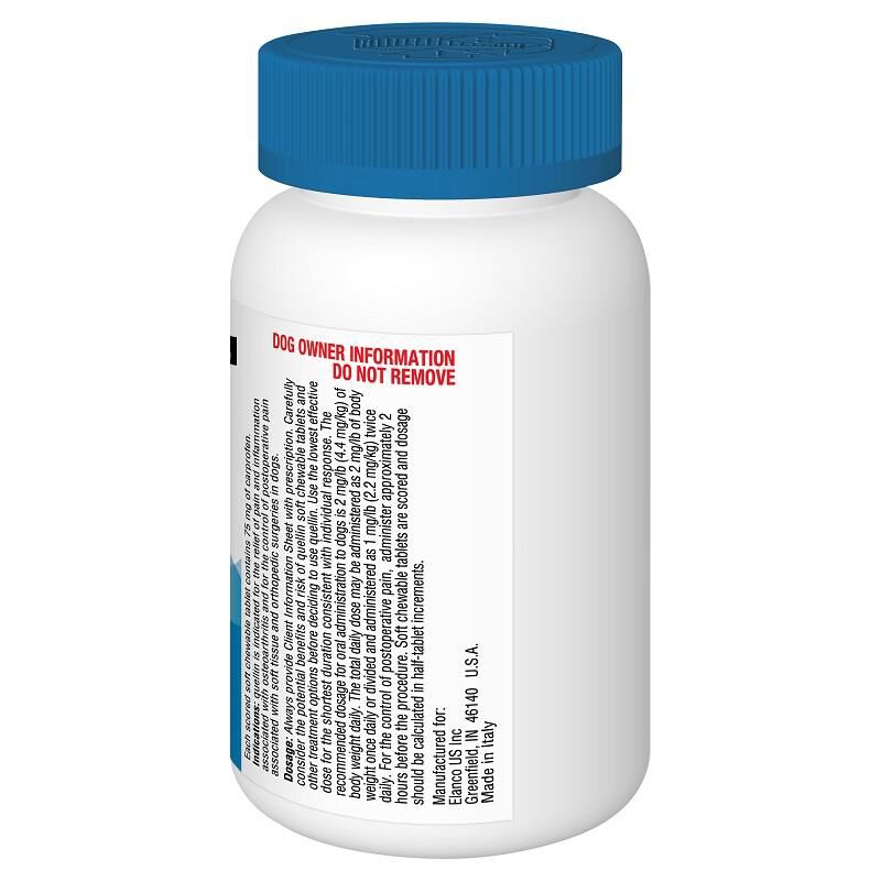 Quellin 75mg, 30  Soft Chewable Tablets