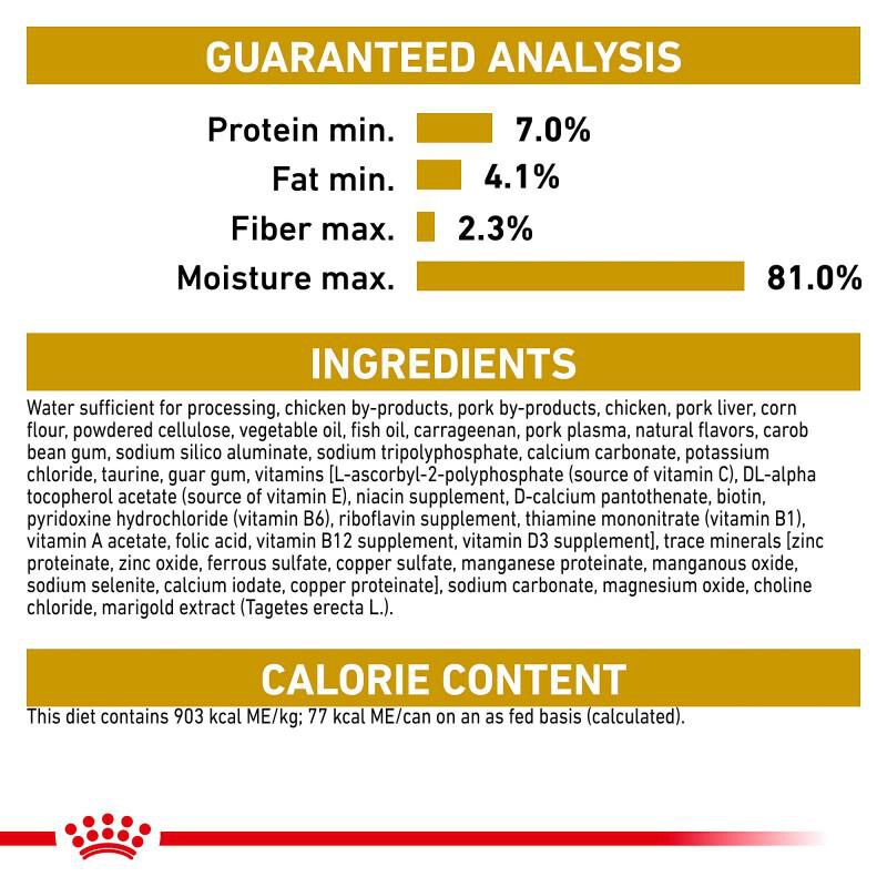 Royal Canin Breed Health Nutrition Chihuahua Adult Loaf in Sauce Canned Dog Food, 24 x 3 oz cans