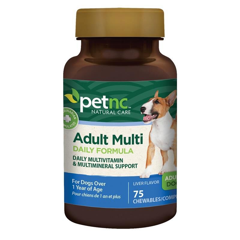 PetNC Adult Daily Multi Vitamin Tablets for Dogs 75 ct Allivet
