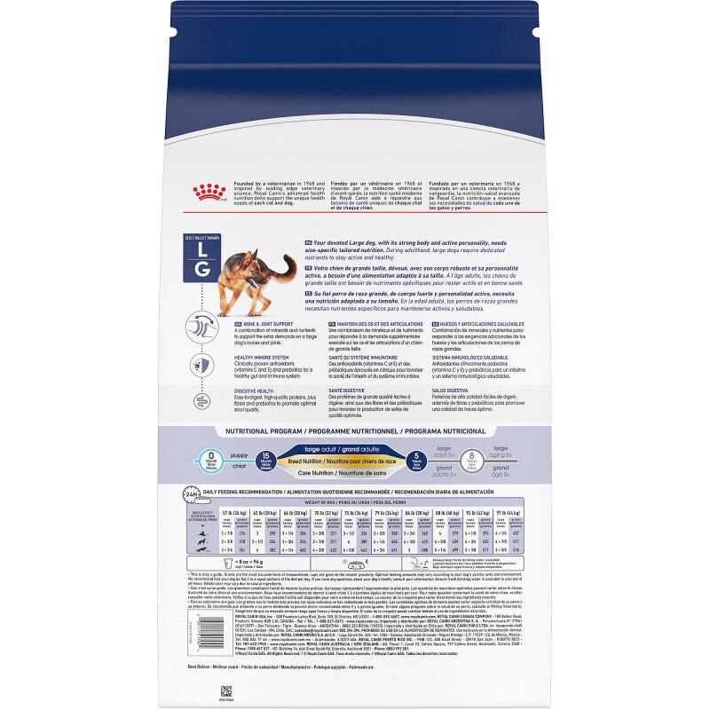 Royal Canin Size Health Nutrition Large Adult Dry Dog Food