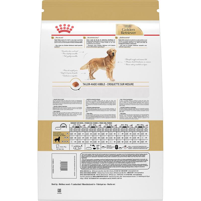 Royal Canin Breed Health Nutrition Golden Retriever Adult Dry Dog Food